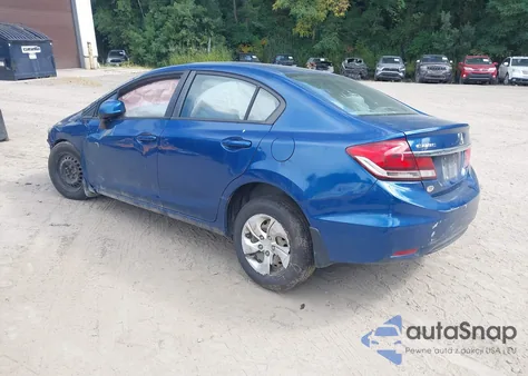 2013 Honda Civic Lx from USA, damaged, VIN 2HGFB2F54DH563302